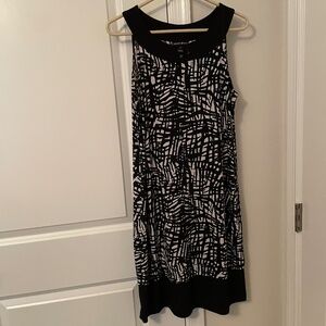 Fashion Bug Dress, Small, Black and White, NWOT
